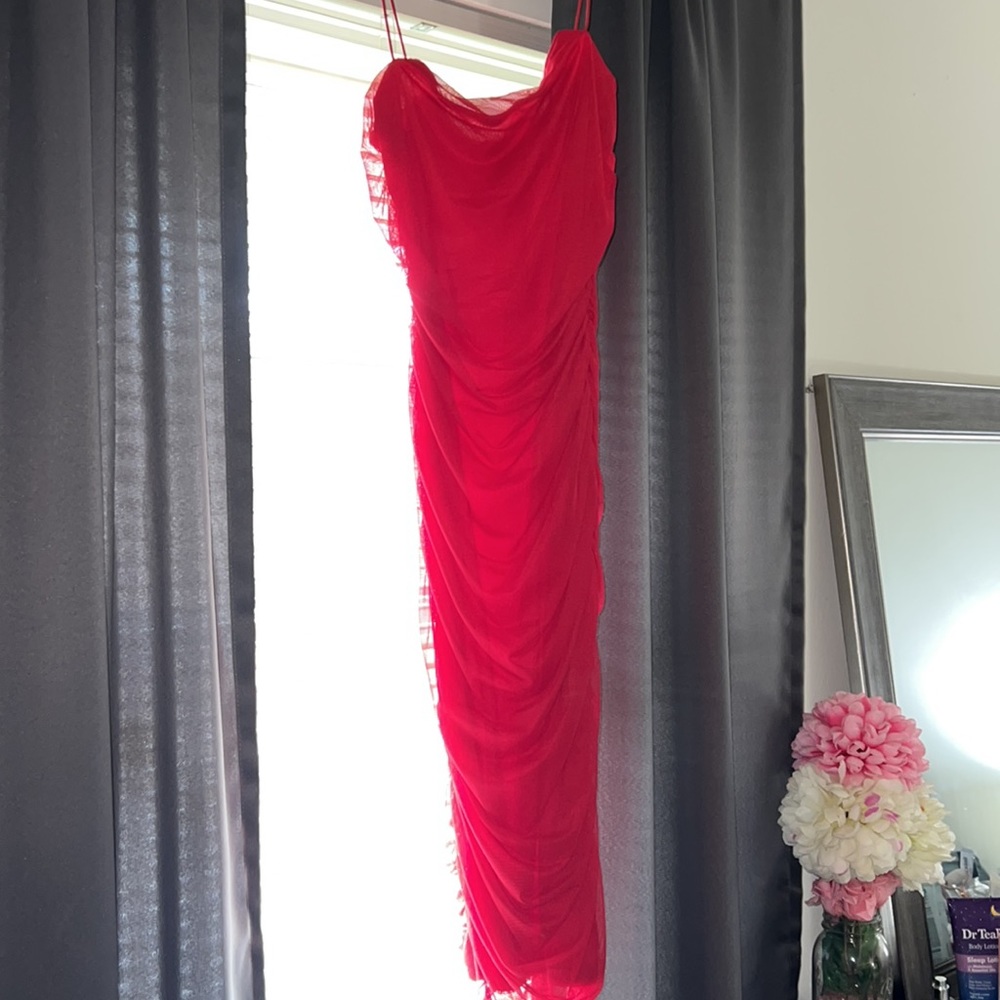 Sexy Red Formal Dress